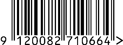Strichcode EAN 9120082710664