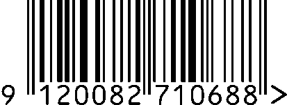 Strichcode EAN 9120082710688
