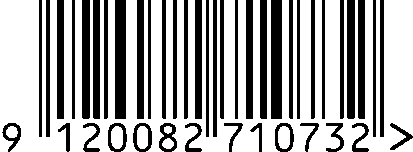 Strichcode EAN 9120082710732