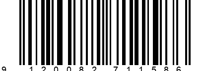 Strichcode EAN 9120082711586