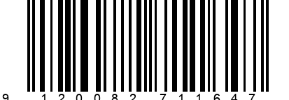 Strichcode EAN 9120082711647