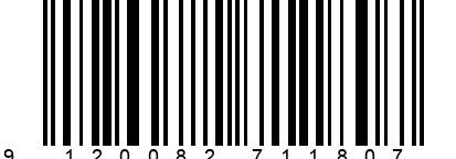 Strichcode EAN 9120082711807