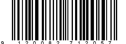 Strichcode EAN 9120082712057