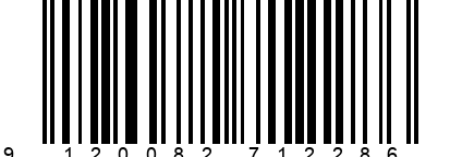 Strichcode EAN 9120082712286