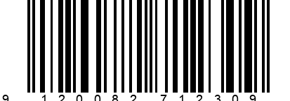 Strichcode EAN 9120082712309