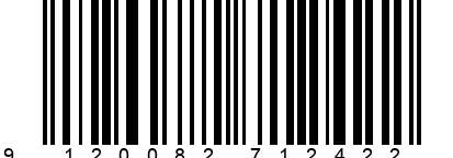 Strichcode EAN 9120082712422