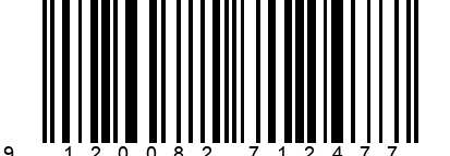 Strichcode EAN 9120082712477