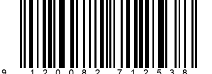 Strichcode EAN 9120082712538