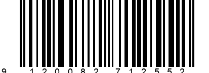 Strichcode EAN 9120082712552