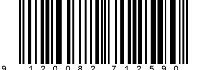 Strichcode EAN 9120082712590
