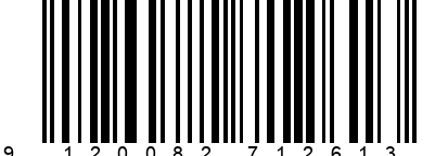 Strichcode EAN 9120082712613