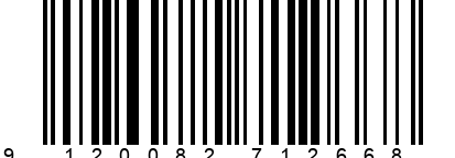 Strichcode EAN 9120082712668