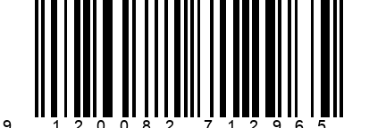 Strichcode EAN 9120082712965
