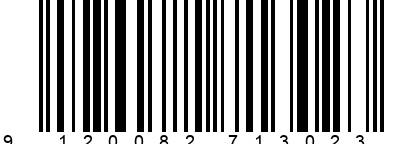 Strichcode EAN 9120082713023