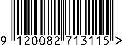 Strichcode EAN 9120082713115