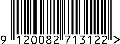 Strichcode EAN 9120082713122